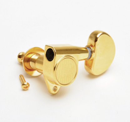 Kluson Modern "Roundback" / Kidney / 3+3 gold MG33G