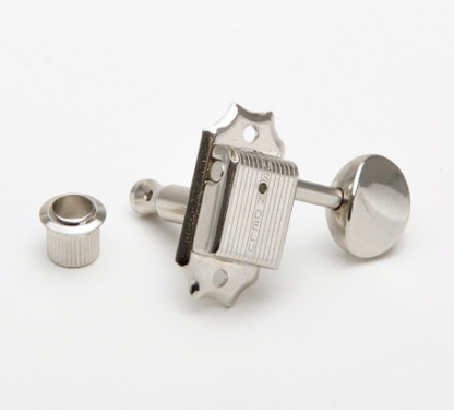 Kluson Traditional "Single Line" / Oval / 3+3 nickel M3JGN