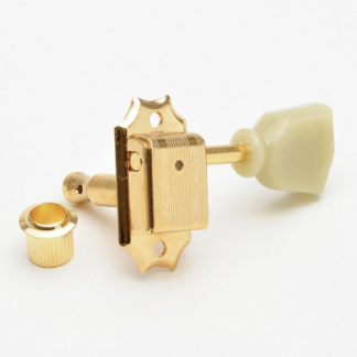 Kluson Traditional "Double-Line" / Tulip / 3+3 gold MC33G