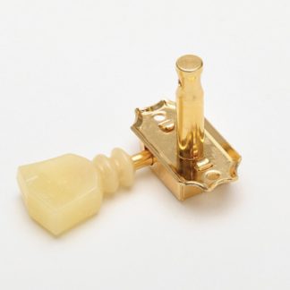 Kluson Traditional "Double-Line & Double-Ring" / Tulip / 3+3 gold MCD33G