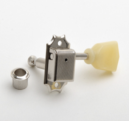 Kluson Traditional "No-Line" Tulip Tuners / 3+3 nickel M3NLN