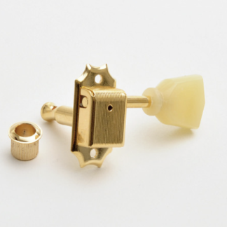Kluson Traditional "No-Line" Tulip Tuners / 3+3 gold M3NLG