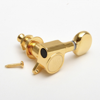 Kluson Modern "Roundback" / Oval / 6L gold