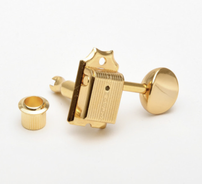 Kluson Traditional "Single Line" / Oval / 6L gold