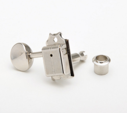 Kluson Traditional "Single Line" / Oval / 6R nickel