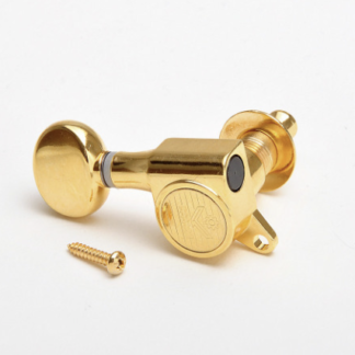 Kluson Modern "Roundback" / Oval / 6R gold