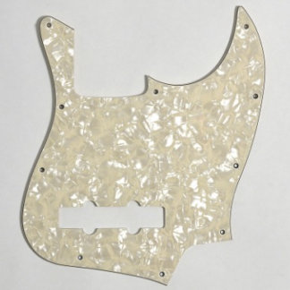 Göldo "Vintage" JazzBass-Shape Pickguard vintage pearloid 4-lag