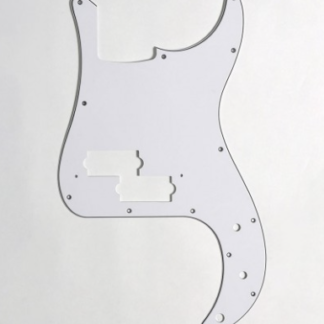 Göldo "Vintage" P-Bass-Shape Pickguard hvid 3-lag
