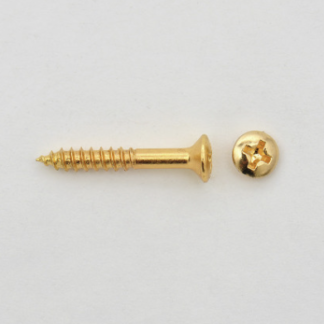 Göldo Screws / Bridge or Endpin gold