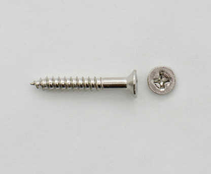 Göldo Screw for Bridge Mounting / Countersunk nickel