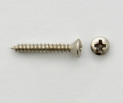 Göldo "F-Type" Pickguard Screws / Long nickel