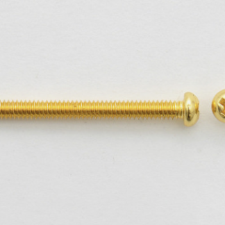 Göldo Humbucker height adjustment screws / US gold