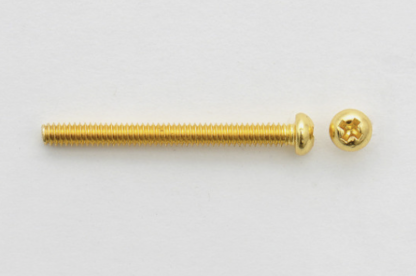 Göldo Humbucker height adjustment screws / US gold