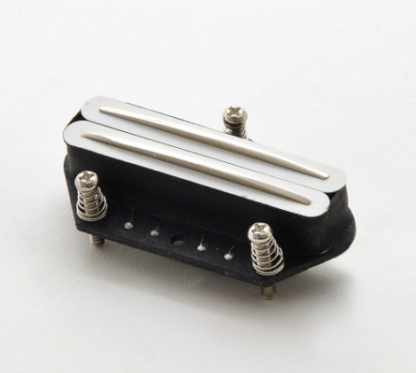 Diego "Twin Blade" TL-Type Humbucker / Singlecooil Format / Bridge hvid
