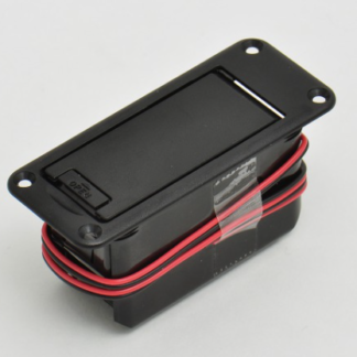 Snap In batteriboks/container for 9 volt