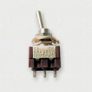 Göldo "Mini" Switch / 2x on/on / round lever