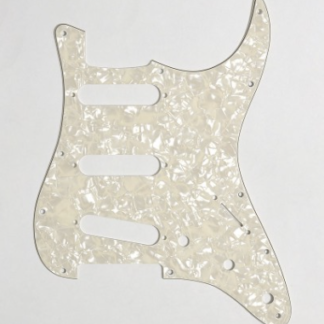 Göldo Strat-Shape Pickguard / SSS 4 lag vintage pearled