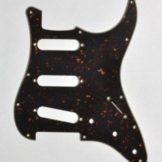 Göldo Strat-Shape Pickguard / SSS 4 lag tortoise