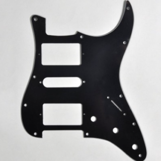 Göldo Strat-Shape Pickguard / HSH 3 lag sort