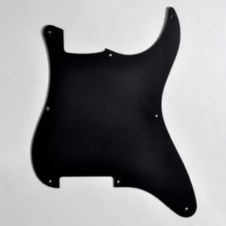 Göldo Strat-Shape Pickguard / u. huller 1 lag sort. PG11B
