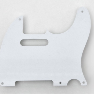 Göldo Tele-Shape Pickguard / vintage 1 lag hvid