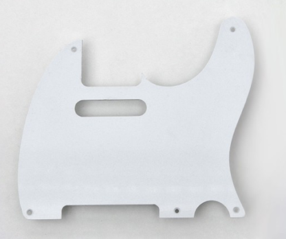 Göldo Tele-Shape Pickguard / vintage 1 lag hvid