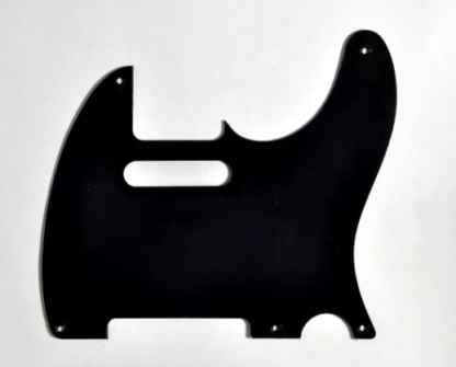 Göldo Tele-Shape Pickguard / vintage 1 lag sort