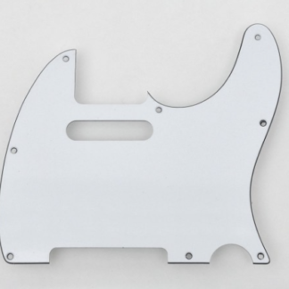Göldo Tele-Shape Pickguard / 3 lag hvid