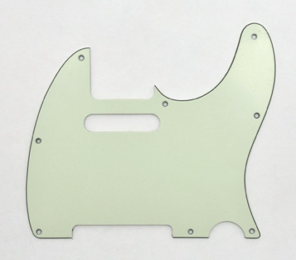 Göldo Tele-Shape Pickguard / 3 lag vintage mint