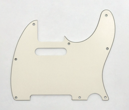 Göldo Tele-Shape Pickguard / 3 lag aged white