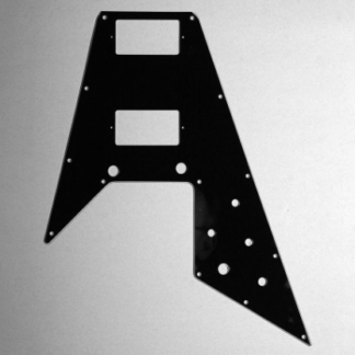 Slagplade for Flying V 3 lag sort