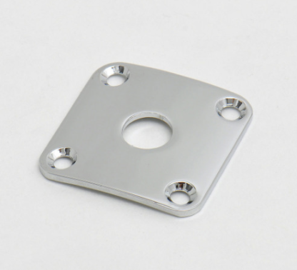 Göldo 4-Hole Jackplate / curved chrom. JLP0C