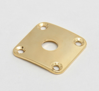 Göldo 4-Hole Jackplate / curved gold