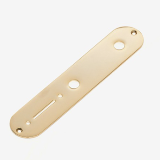 Göldo Tele-Type Control Plate / Vintage gold