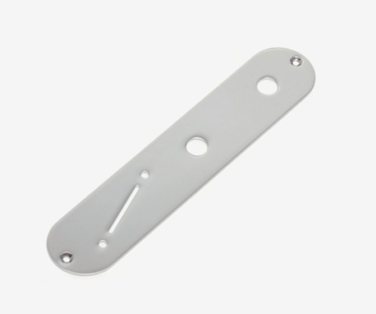 Göldo Tele-Type Control Plate / slanted / chrom