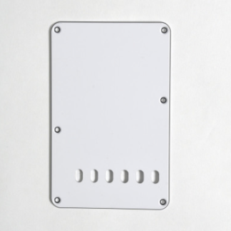 Göldo Strat-Type Cover Plate for Tremolo Pocket / 3-Layer hvid. PLT4W
