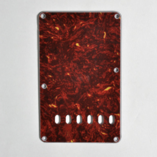 Göldo Strat-Type Cover Plate for Tremolo Pocket / 4-Layer tortoise PLTRT