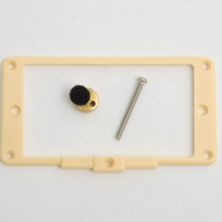 Duesenberg 3-Step Pickup Mounting Ring / Bridge Position cream