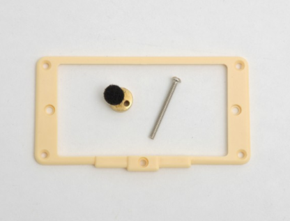 Duesenberg 3-Step Pickup Mounting Ring / Bridge Position cream