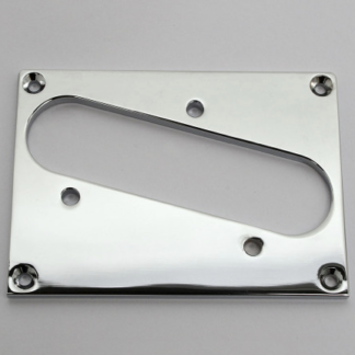 Göldo Tele-Type Pickup Frame / Bridge / Metal chrome. PLTTC