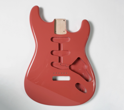 Göldo Strat-Shape Body / SSS / Alder / fiesta red