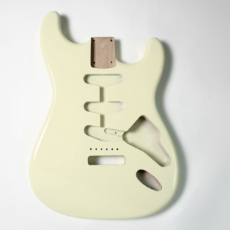 Göldo Strat-Shape Body / SSS / Alder / vintage white