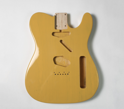 Göldo Tele-Shape Body / SS / Swamp Ash / butterscotch. BTSBS