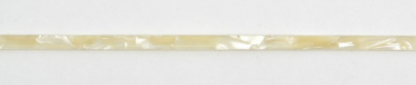 Gölde binding material / 1 lag / vintage pearloid 2 x 6 mm