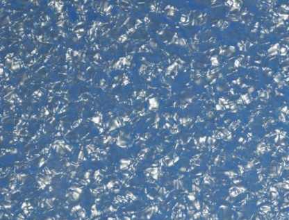 göldo Pickguard Blank / 3-layer / pearl blue