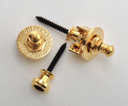 Duesenberg "Drop Stop" Strap Pin System gold set