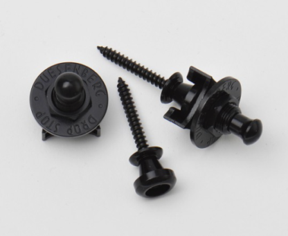Duesenberg "Drop Stop" Strap Pin System black set