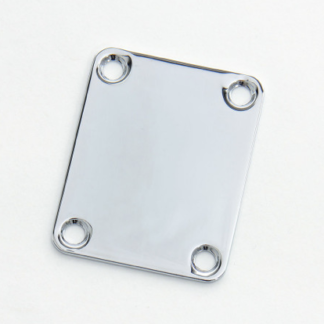 Göldo "Vintage" F-Type Neck Plate chrome. NP05C
