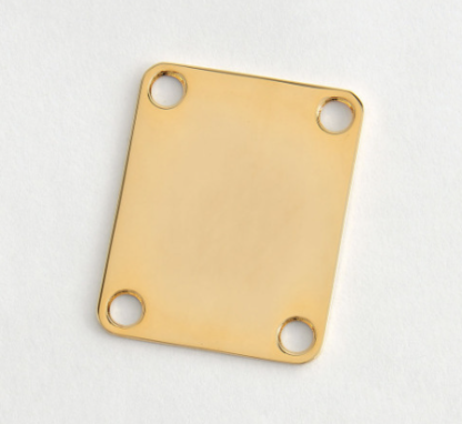 Göldo "Vintage" F-Type Neck Plate gold