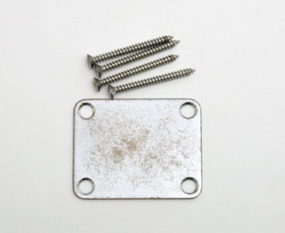 Gotoh Relic F-Type Neck Plate / Aged Chrome. GRNP1